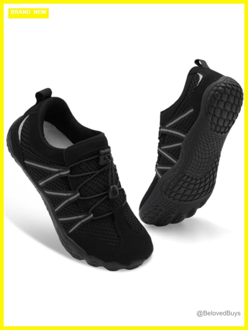 Barefoot Shoes Wide Toe Box Minimalist Slip On Zero Drop Knit Walking Sneakers